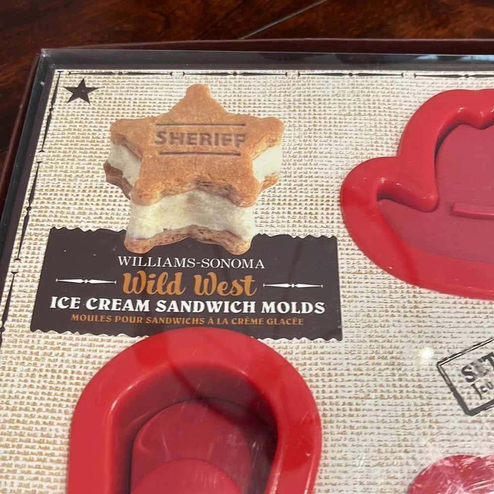 Williams Sonoma, wild West ice cream sandwich molds.